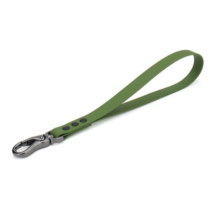 Olive green short dog leash