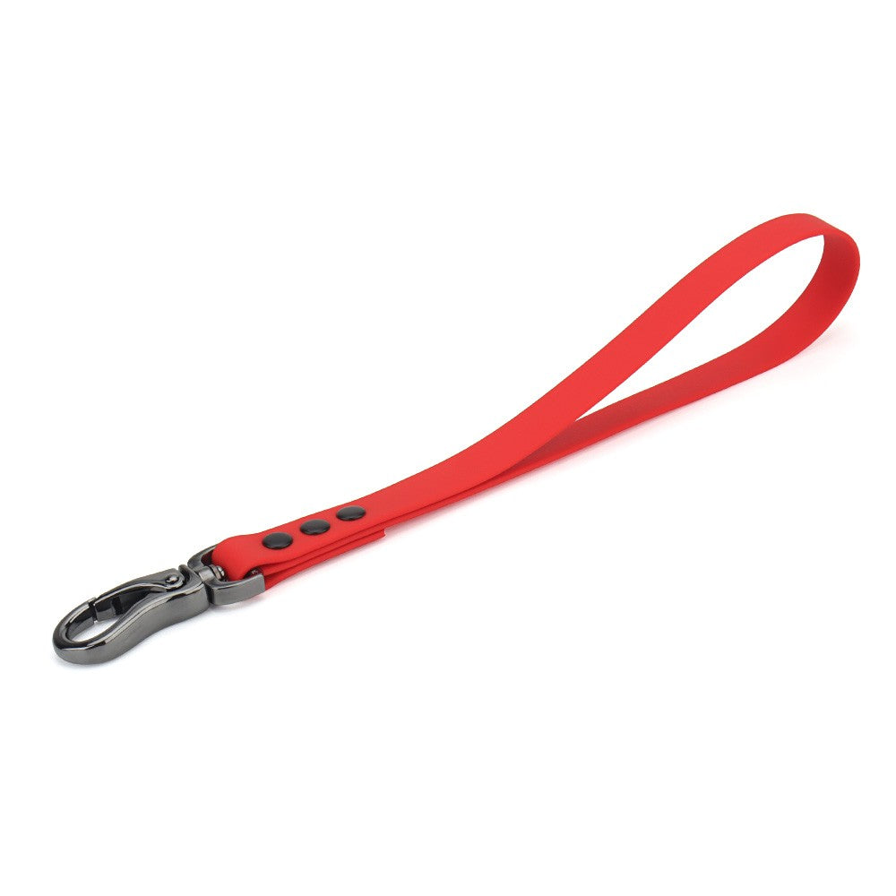 Red short dog leash