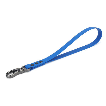 Royal blue short dog leash