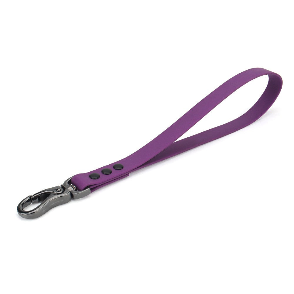 Purple short dog leash