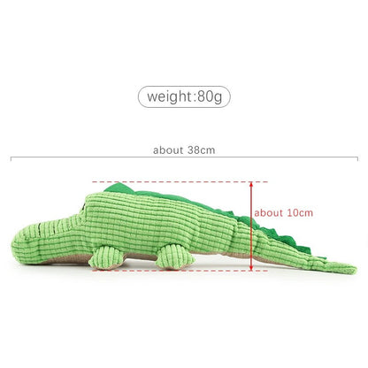Crocodile toy size: about 38 cm long, about 80 g